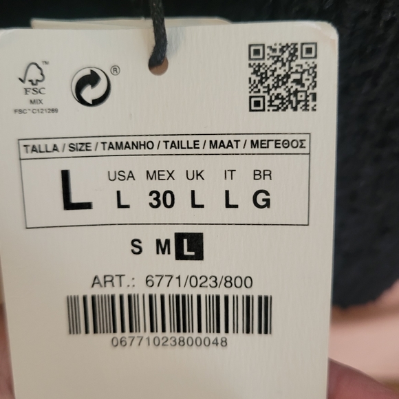 Zara Black Knit Halter - Picture 4 of 4